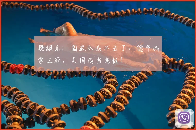 樊振东:国家队我不去了,德甲我拿三冠,美国我当老板!